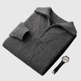 Perla - Taranto Merino Wool Zip-Up Sweater