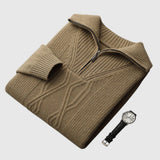 Perla - Taranto Merino Wool Zip-Up Sweater