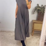 Tereza – Stylové plisované šaty pro každodenní nošení