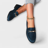 "Brighton - Letní flanelové mokasíny" can be rewritten as "Brighton - Letní flanelové slip-on mokasíny".