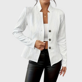 Iduna | Elegantní blazer s rafinovanými detaily