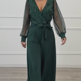 Tereza | Elegantní overal s delikátními detaily a volným střihem
