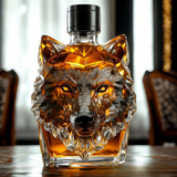 Wolf Whiskey Bottle