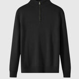 Perla - Merino Wool Zip Sweater Capri