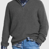René | Diego Zip-Up Sweater