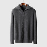 Perla - Taranto Merino Wool Zip-Up Sweater
