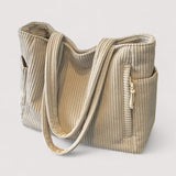 Tereza - Textured Cotton Tote Bag