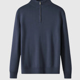 Perla - Merino Wool Zip Sweater Capri