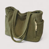 Tereza - Textured Cotton Tote Bag