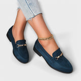 "Brighton - Letní flanelové mokasíny" can be rewritten as "Brighton - Letní flanelové slip-on mokasíny".