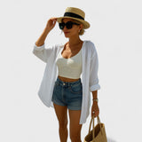 Irena - Casual Ibiza-Style Blouse