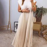 Tereza – Stylové plisované šaty pro každodenní nošení