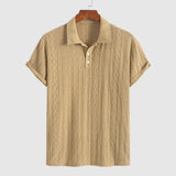 Libuše – Elegantní pletené polo s texturovaným vzorem