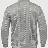Dawson - Pruhovaný Henley svetr s dlouhým rukávem