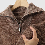 Perla - Taranto Merino Wool Zip-Up Sweater