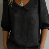 Martina – Elegant Blouse with Delicate Floral Pattern