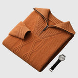 Perla - Taranto Merino Wool Zip-Up Sweater
