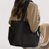 Tereza - Textured Cotton Tote Bag