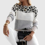 Charlene - Svetr s leopardím motivem