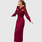 TIANA - ELEGANT MIDI DRESS