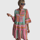 Anna - Boho vrstvené šaty" can be rewritten as "Anna - Boho Layered Dress.
