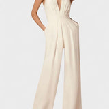 Fialový dámský jumpsuit