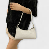 Valerie - Lesklá kožená kabelka přes rameno