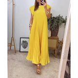 Tereza – Stylové plisované šaty pro každodenní nošení