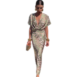 Veronika – Stylové maxi šaty s elegantním zavinovacím designem