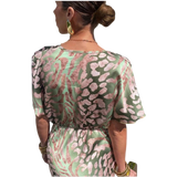 Veronika – Stylové maxi šaty s elegantním zavinovacím designem