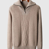 Perla - Taranto Merino Wool Zip-Up Sweater