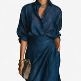 Hortenzie - Grażyna Ocean Maxi Dress