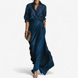 Hortenzie - Grażyna Ocean Maxi Dress
