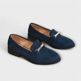 "Brighton - Letní flanelové mokasíny" can be rewritten as "Brighton - Letní flanelové slip-on mokasíny".