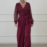 Tereza | Elegantní overal s delikátními detaily a volným střihem