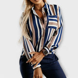 Emily - Stylová a pohodlná pruhovaná blůza