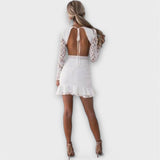 Ester - Mini šaty s krajkovým bodycon designem