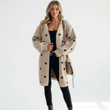 Julia - Srdcový vzorovaný cardigan