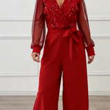 Tereza | Elegantní overal s delikátními detaily a volným střihem