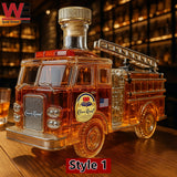 Fire Truck Whisky Bottle