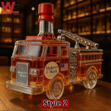 Fire Truck Whisky Bottle