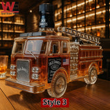 Fire Truck Whisky Bottle