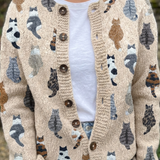 Eliška – Elegantní cardigan s uměleckým designem
