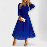 Marie – Elegantní zavinovací šaty