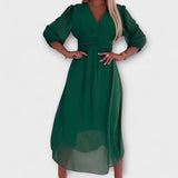 Marie – Elegantní zavinovací šaty