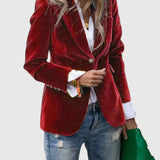 Kristýna – Stylový dámský blazer s tradičním střihem