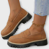 Primrose - Retro Platform Loafers