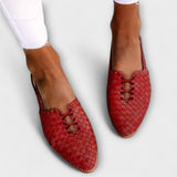 Zyra - Elegantní tkané pohodlné baleríny